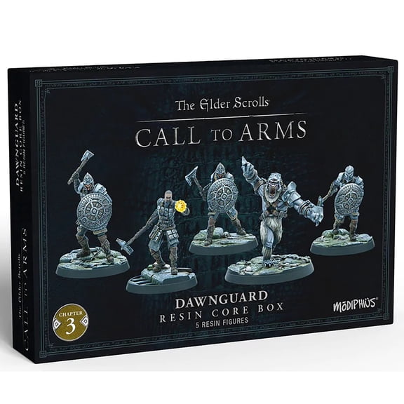 The Elder Scrolls: Call to Arms - Dawnguard Core Set - 5 Unpainted Resin Figures