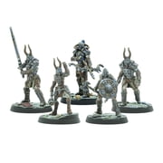 Modiphius Entertainment The Elder Scrolls Call to Arms Draugr Lords - 5 Figures, 32mm Unpainted Resin RPG Miniatures, Scenic Bases, Chapter 4