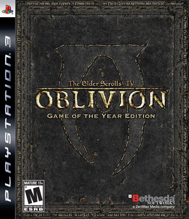 The Elder Scrolls IV: Oblivion: Game of the Year Edition, Bethesda Softworks, PlayStation 3, [Physical] - image 1 of 8
