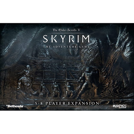 The Elder Scrolls V: Skyrim – The Adventure Game 5-8 Player Expansion | Strategy Board Game for Adults | Ages 14+ | 1-8 Players | Avg. Playtime 60-120 Minutes | Made by Modiphius Entertainment
