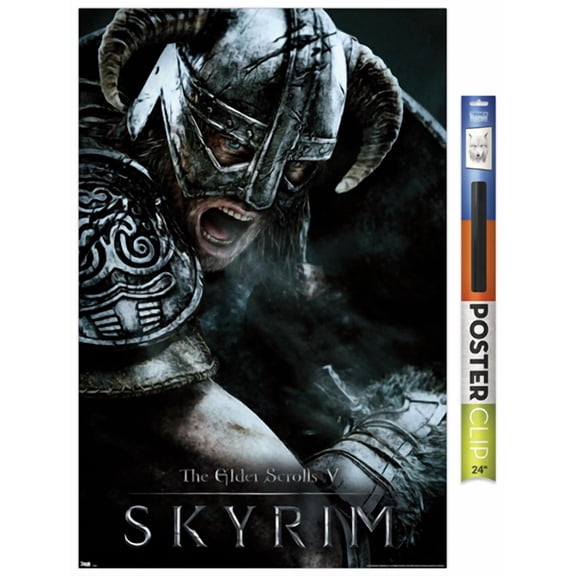 The Elder Scrolls V: Skyrim - Aerial Wall Poster, 22.375" x 34"