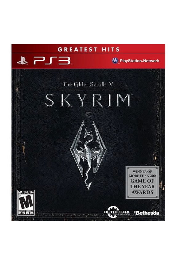 The Elder Scrolls V Skyrim PlayStation 3 Physical Action & Adventure Video Game, Parental Controls
