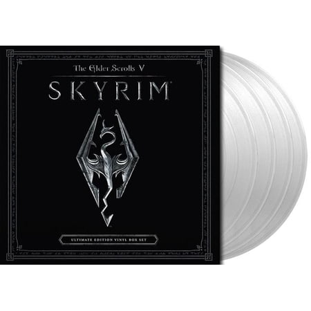 The Elder Scrolls V: Skyrim - Ultimate Edition (Exclusive Cloudy Clear Vinyl) Box Set LP Record - Jeremy Soule