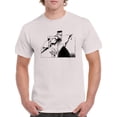 thumbnail image 1 of The Elderly Market T-Shirt Men -Wilfred Hildonen Designs, Male x-Large, 1 of 4