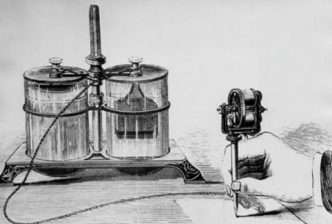The Electric Pen Artist Unknown Canvas Art - (24 x 36)