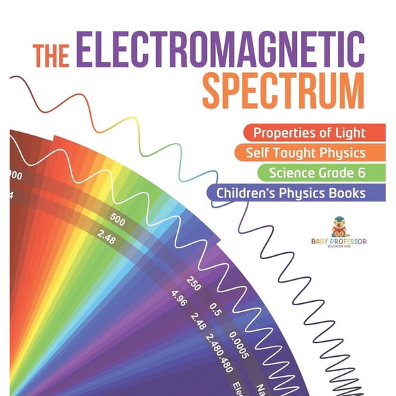 The Electromagnetic Spectrum Properties of Light Self Taught Physics Science Grade 6 Children's Physics Books, (Hardcover)