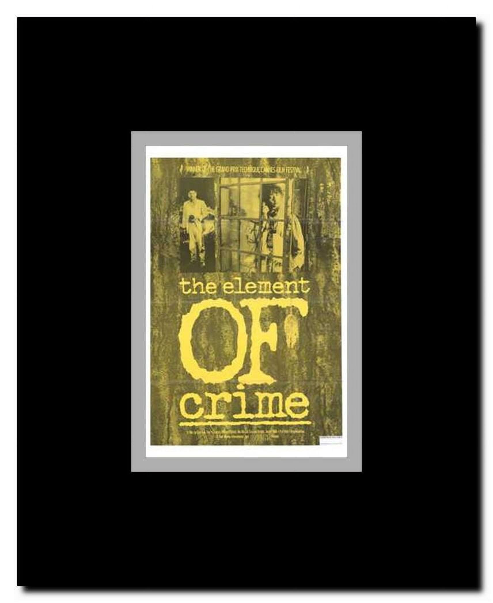 The Element of Crime Framed Movie Poster