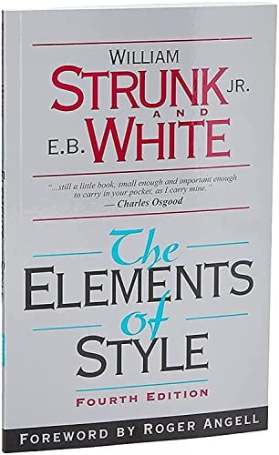 Pre-Owned The Elements of Style, Fourth Edition Paperback William Strunk Jr., E. B. White