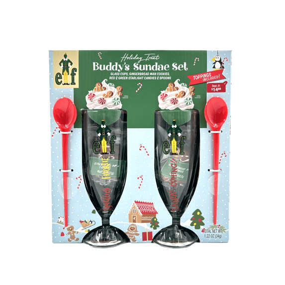 Elf Ice Cream Sundae Set, Gift Set