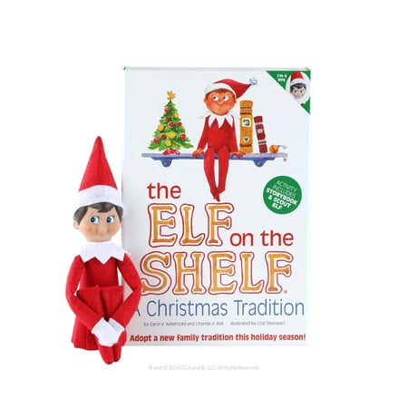The Elf On The Shelf Boy with blue eyes