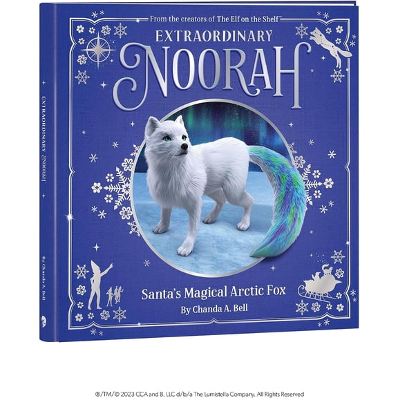 The Elf on the Shelf Extraordinary Noorah - Santas Magical Arctic Fox Book - Beautifully Illustrated 32-Page Storybook - Christmas Book for Kids of All Ages
