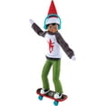 thumbnail image 1 of The Elf on the Shelf MagiFreez Holly Jolly Ollie Skateboard Set for Your Scout Elf - Includes Magical Standing Pants, elf- Sized Long Sleeve tee, Headphones and Skateboard, 1 of 5