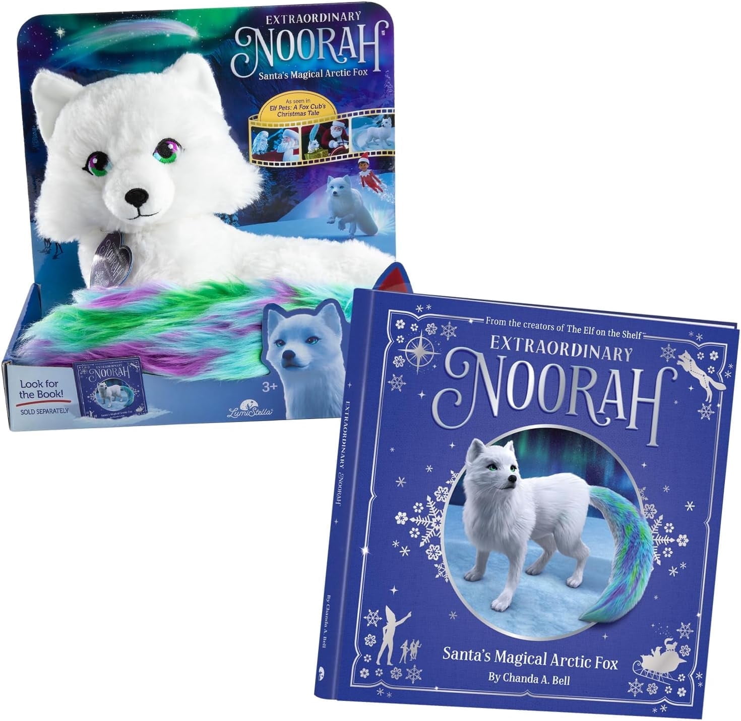 The Elf on the Shelf 2023 Set of 2: Noorah Fox Plush and