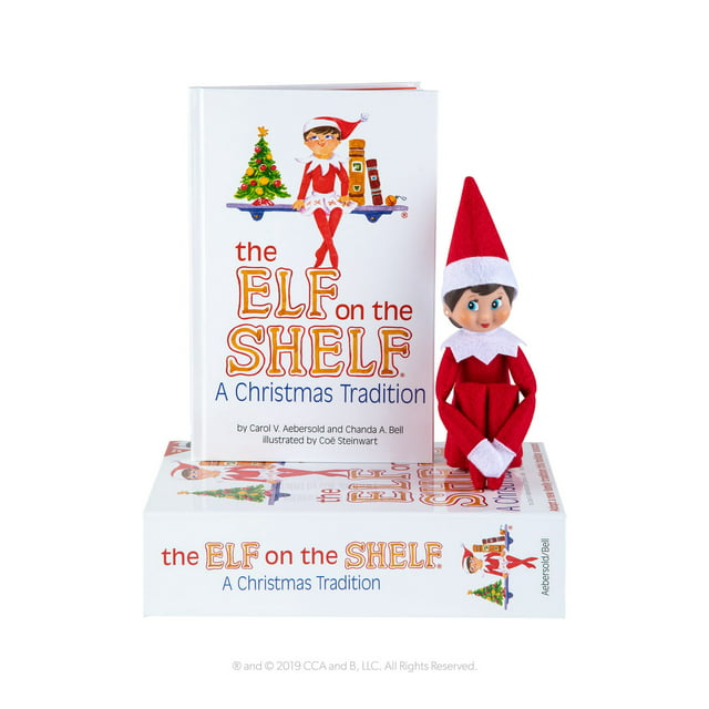 The Elf on the Shelf: A Christmas Tradition (Blue-eyed Girl Scout Elf ...