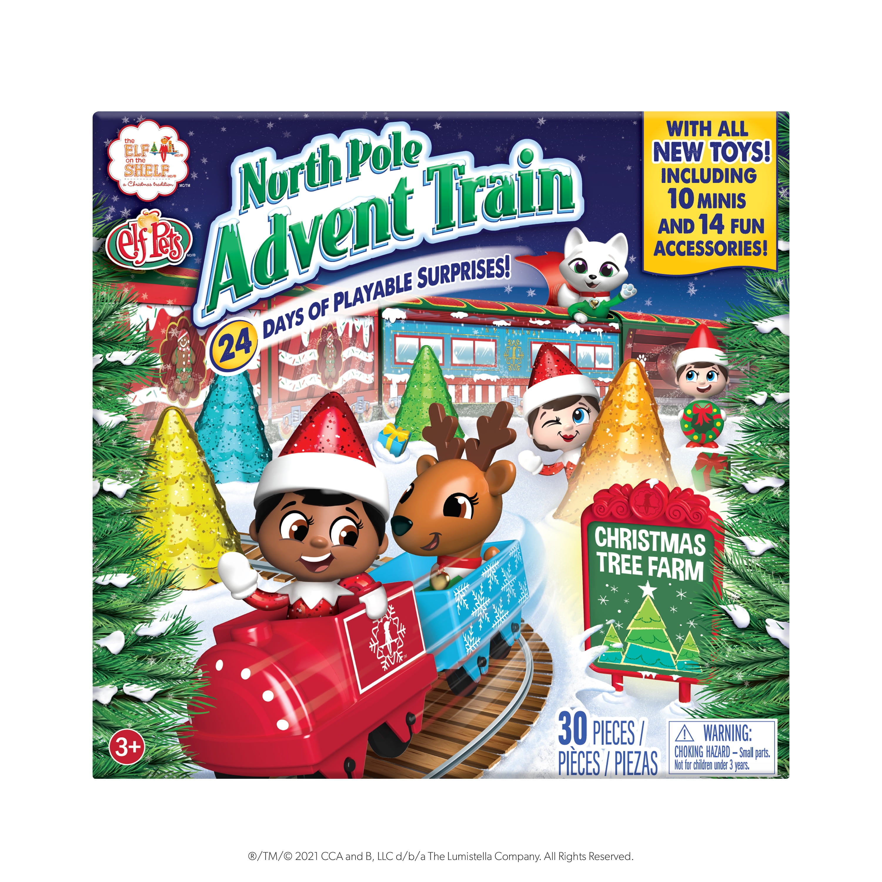 The Elf on the Shelf Advent Train