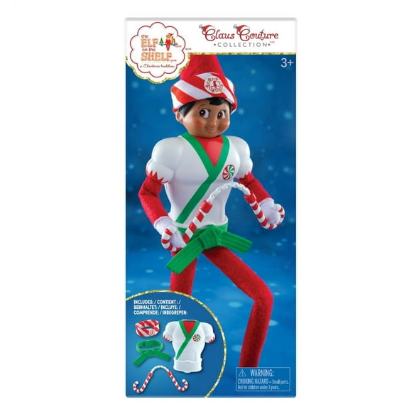 The Elf on the Shelf Claus Couture 2022 Karate Kicks Set (Elf Not Included)