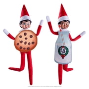 The Elf on the Shelf Claus Couture Bestie Bundle Milk and Cookies Costumes - Scout Elf Not Included