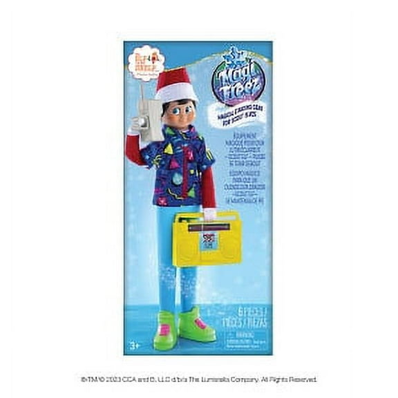 The Elf on the Shelf Claus Couture MagiFreez Retro Rad 80s Gear (Scout Elf Not Included)