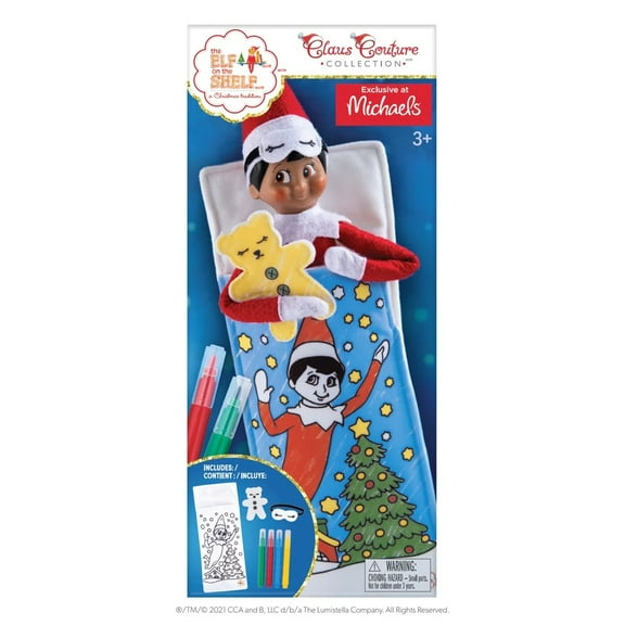 The Elf on the Shelf: Doodles and Dreams Sleeping Bag