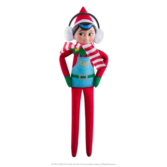 The Elf on the Shelf Elf Mates Chef Plush Doll with Scarf and Earmuffs