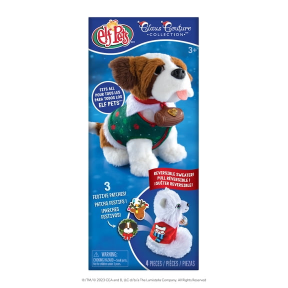 The Elf on the Shelf Elf Pet Reversible Sweater for plush pets