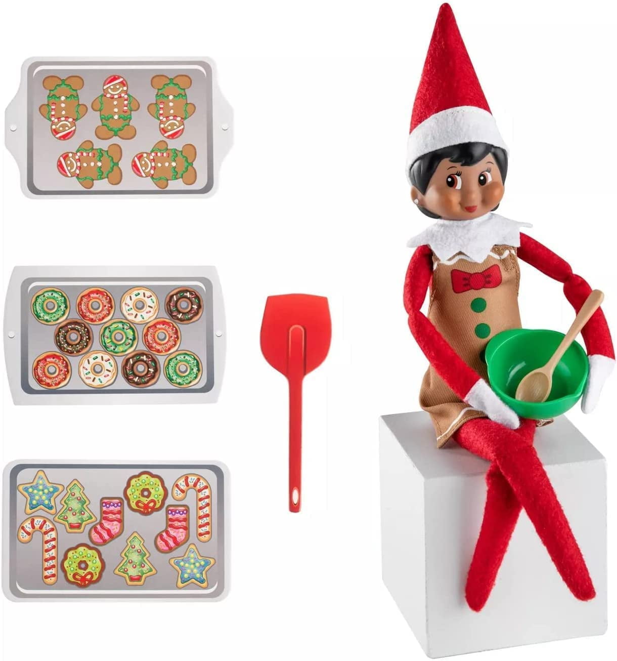 The Elf on the Shelf Exclusive 2019 Claus Couture Itty Bitty Baker ...