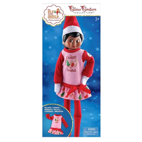 The Elf on the Shelf Exclusive Claus Couture Yummy Cookie Nightgown (Elf Not Included)