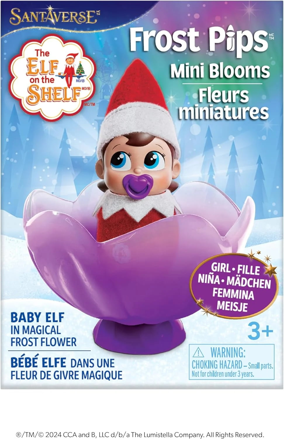 The Elf on the Shelf: Frost Pip Mini Bloom - Girl Light