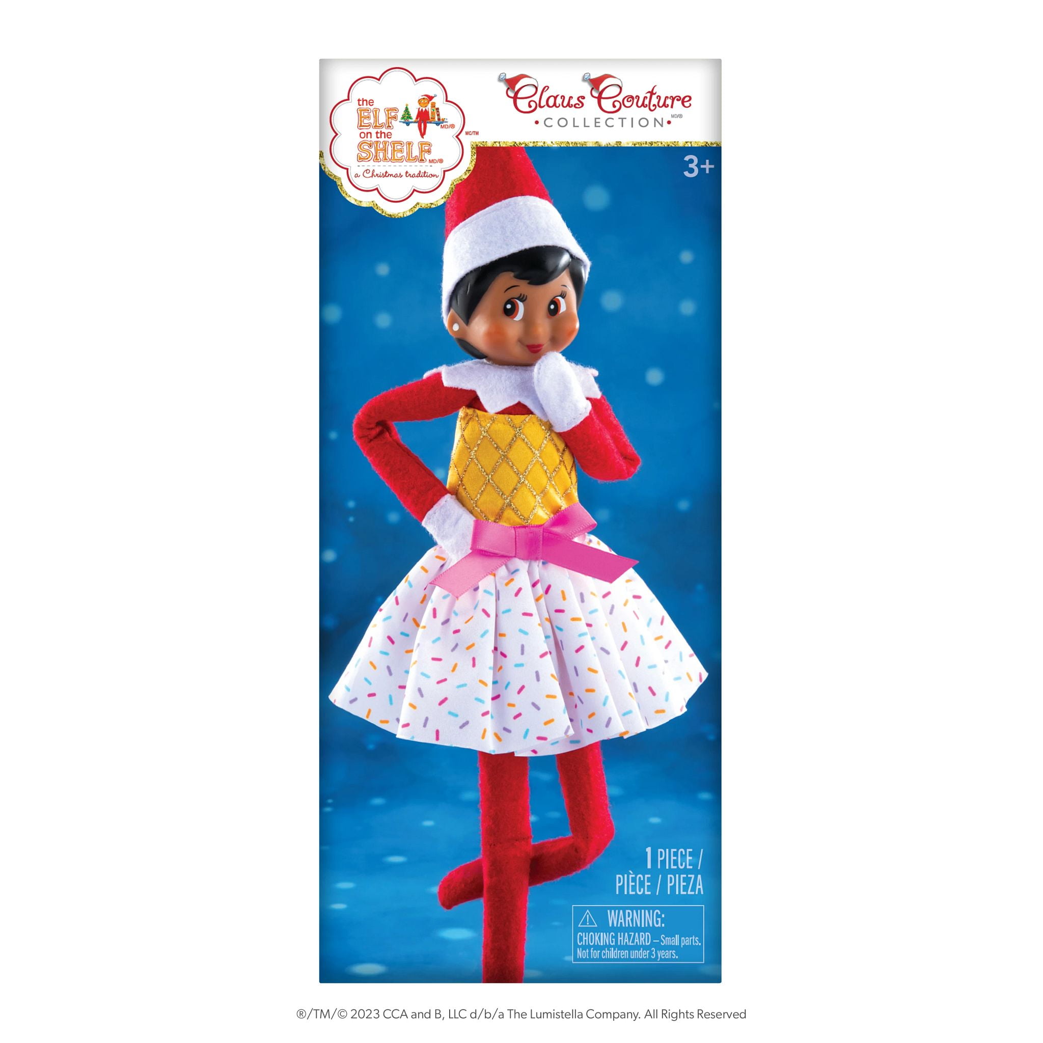 The Elf on the Shelf Ice Cream Party Dress for Scout Elves - Walmart.com