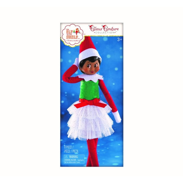 The Elf on the Shelf Merry Mistletoe Dress for Scout Elves - Walmart.com
