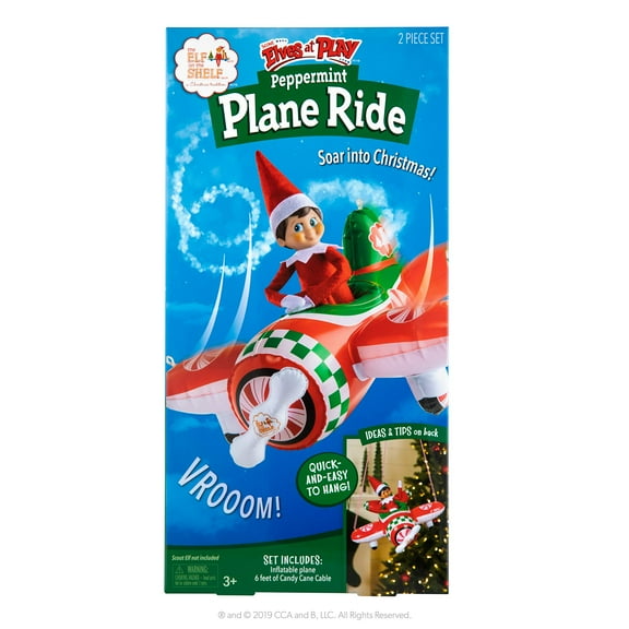 The Elf on the Shelf Peppermint Plane Ride (Elf Not Included)