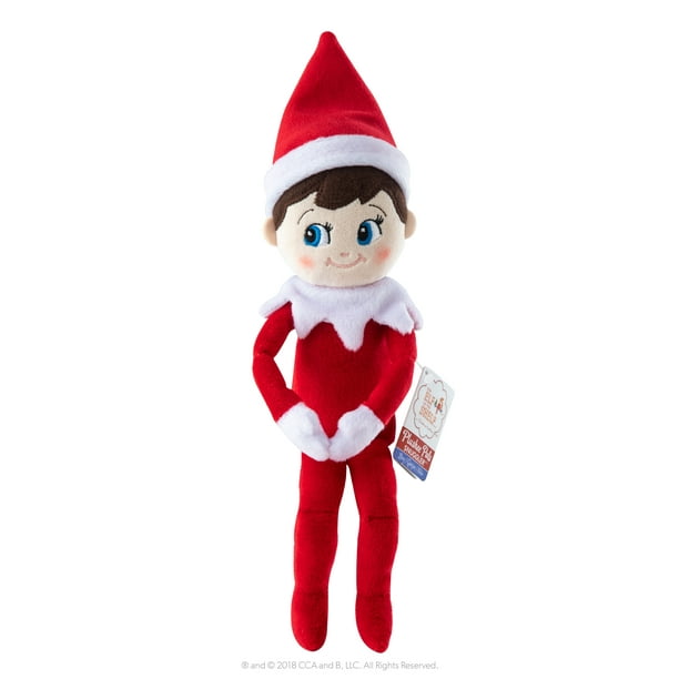 The Elf on the Shelf Plushee Pal Snuggler Boy blue eyes - Walmart.com