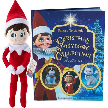 The Elf on the Shelf Plushee Pals Snuggler and A Christmas Storybook Collection