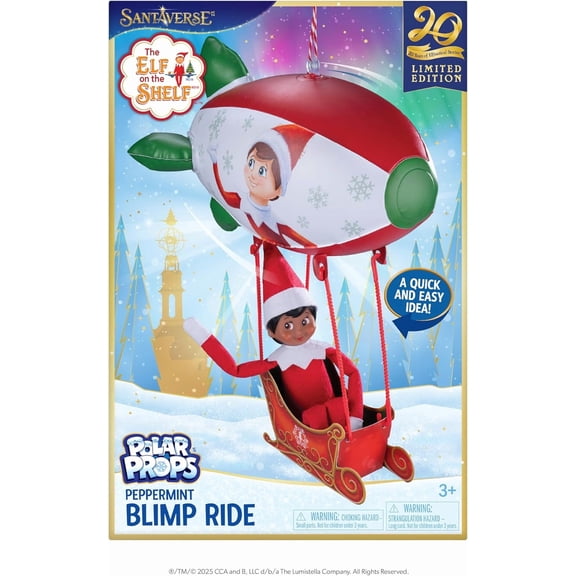 The Elf on the Shelf - Polar Props: Peppermint Blimp Ride