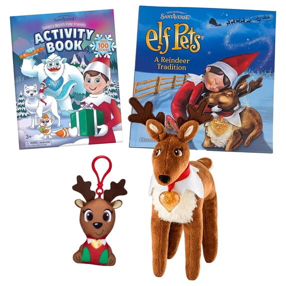 Elf Or Reeinder The Elf on the Shelf: Reindeer Magic Bundle - A Reindeer Tradition, 4 ...