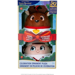 The Elf on the Shelf 3+ Celebration Ornament Plush 2 Pieces