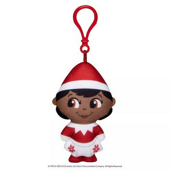 The Elf on the Shelf - Plushee Pals Mini Clip-On: New Girl, Dark