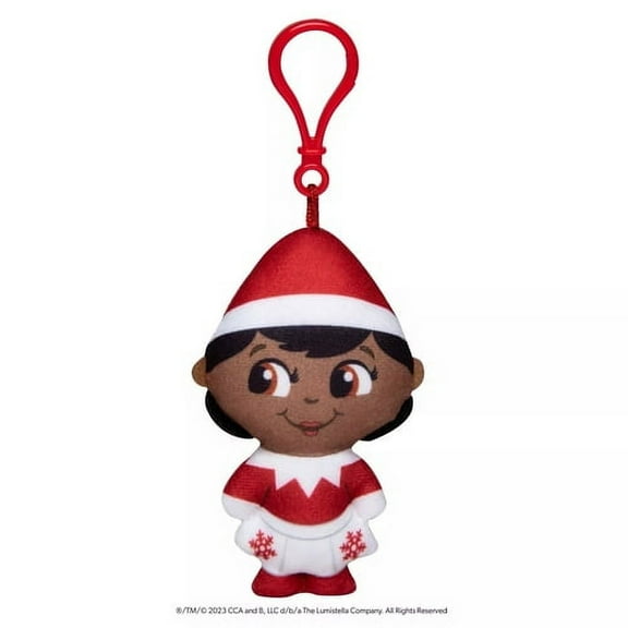 The Elf on the Shelf - Plushee Pals Mini Clip-On: New Girl, Dark