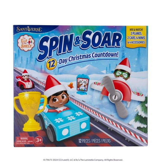 The Elf on the Shelf - Spin & Soar 12 Day Christmas Countdown