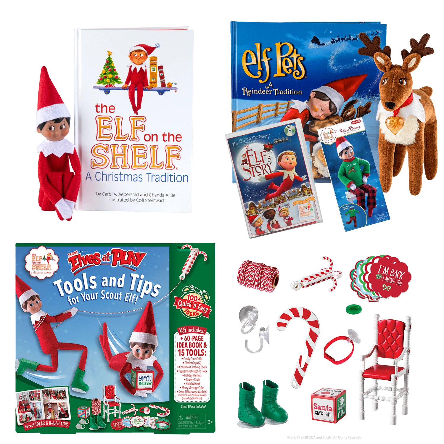 Elf Or Reeinder Elves On A Reindeer 3