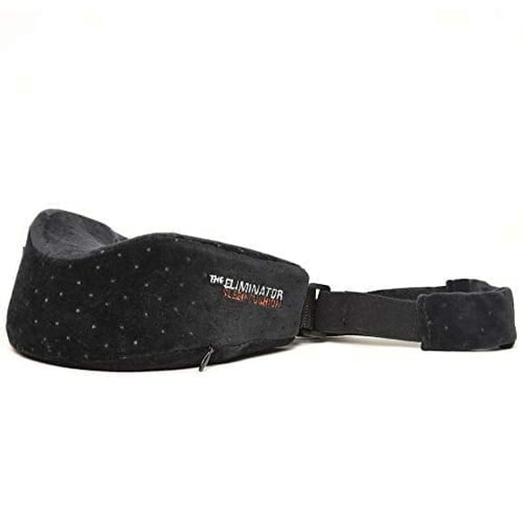The Eliminator Series Sleep Aid Cushion Travel Sleep Pillow Cushion Apnea Anti Snore (Black)