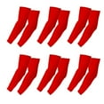 thumbnail image 1 of The Elixir Golf UV Protective Compression Arm Sleeves 6 Pairs Bundle Pack for Cycling, Golf, Tennis, Hiking, Outdoor Activities, Red, 1 of 3