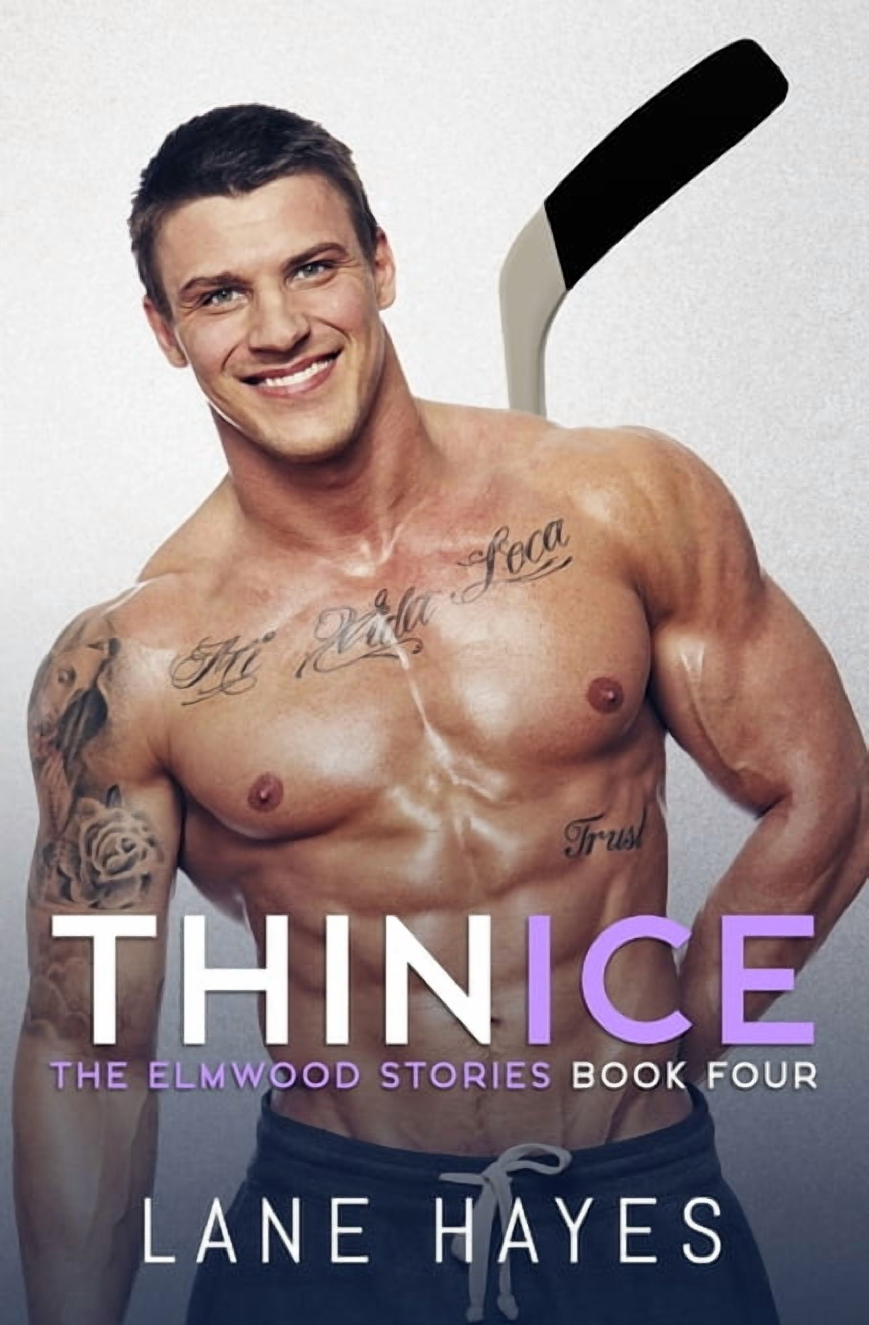 The Elmwood Stories Thin Ice: MM Small Town/Hockey Romance, Book 4, (Paperback)