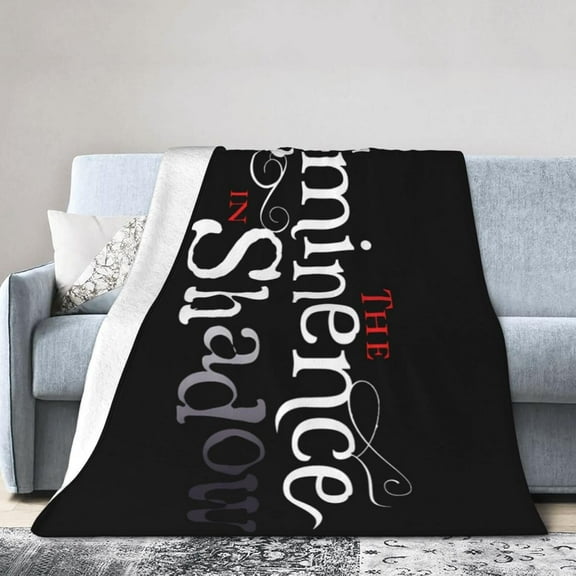 The Eminence Anime in Shadow Blanket Super Soft Throw Blanket Flannel Ultra-Soft Micro Fleece Blanket for Couch Bed Sofa Travelling Camping 60x80