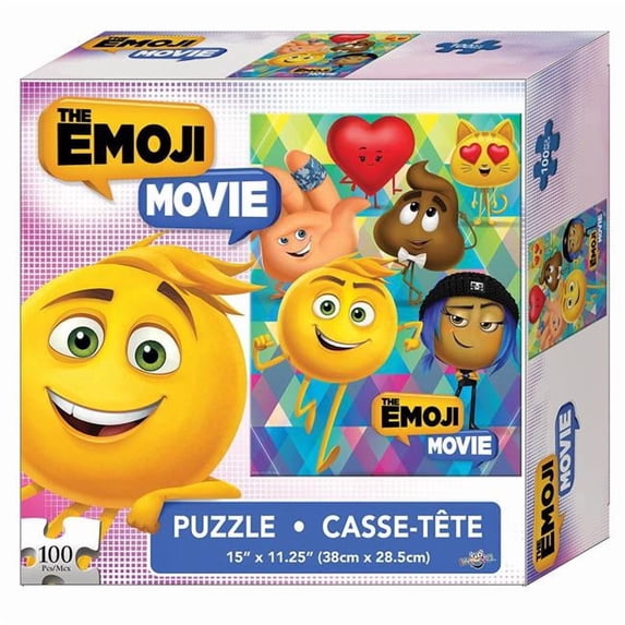 The Emoji Movie Puzzle - 100 Pieces