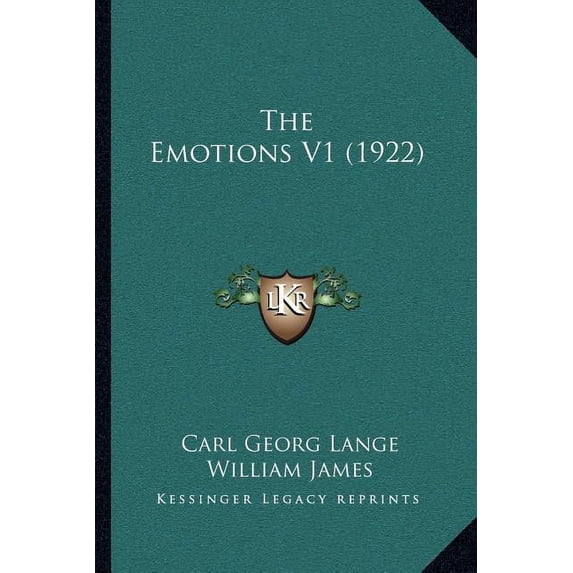 The Emotions V1 (1922) (Paperback)