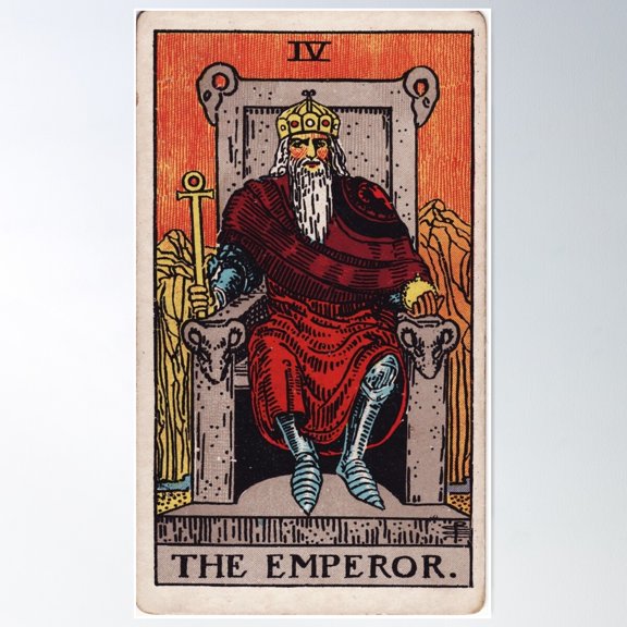 The Emperor Poster Wall Art, Modern Wall Decor For Living Room Bedroom, 12x18 UNFRAMED