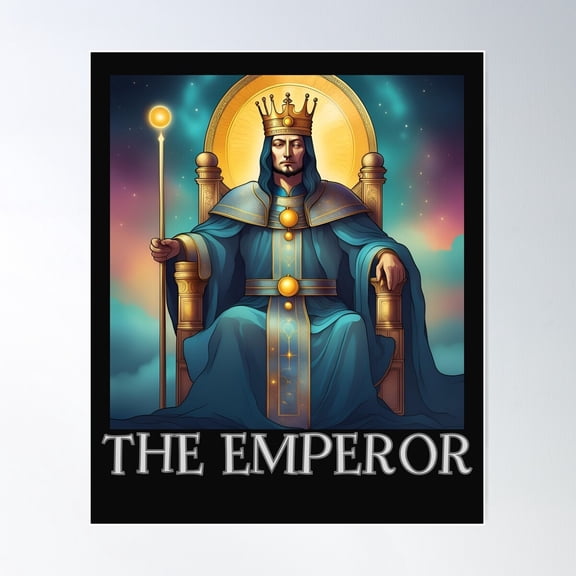 The Emperor Poster Wall Art, Modern Wall Decor For Living Room Bedroom, 8x12 UNFRAMED