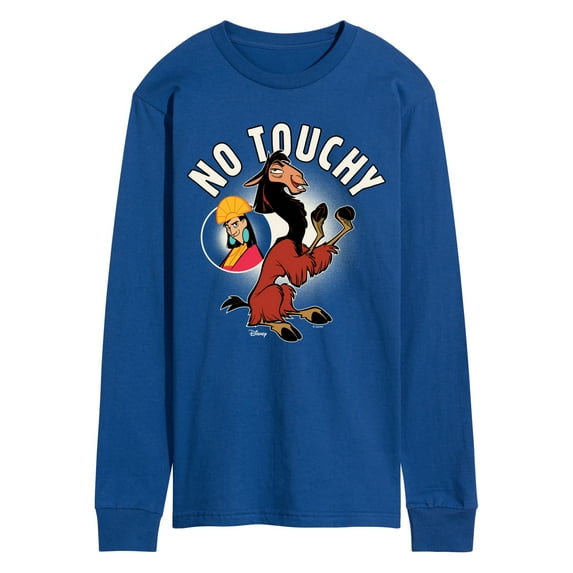 The Emperor's New Groove - No Touchy - Men's Long Sleeve Graphic T-Shirt
