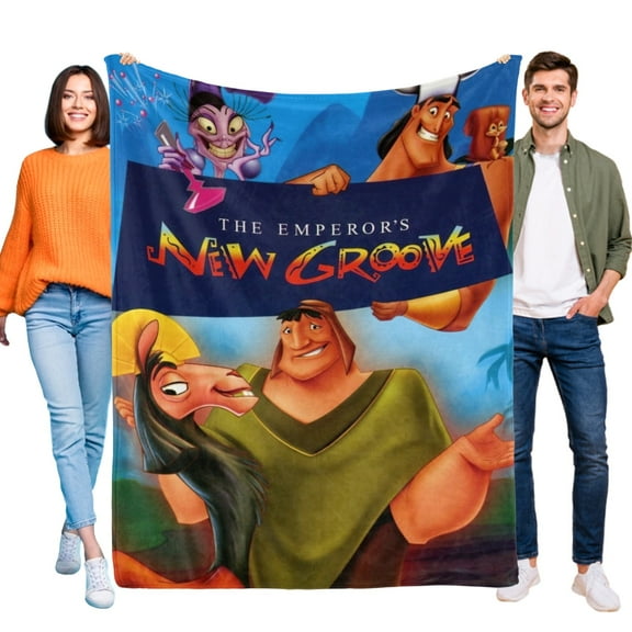 The Emperor's New Groove Throw Blanket Gifts for Fans Lover Girls Boys Women Present Hoodie Him Bed 60"x80"